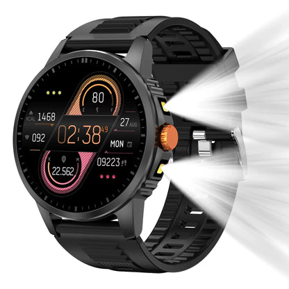 🔦⌚ SMARTWATCH TÁCTICO CON LINTERNA LED + ENVÍO GRATIS 🚚