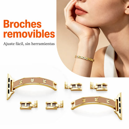 ✨⌚ Brazalete Elegance: transforma tu reloj en una joya 💛+ 🚚 Envío gratis