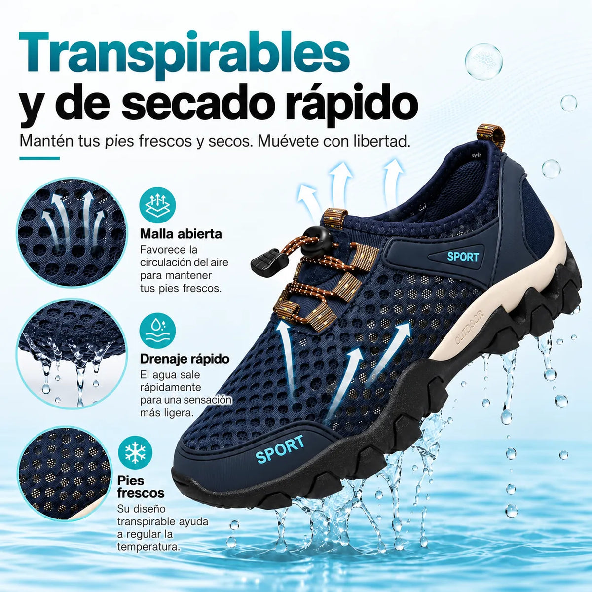 👟 Tenis Terra Sport para Hombre | Comodidad y Estilo para tu Aventura 🚚 ¡Envío GRATIS!