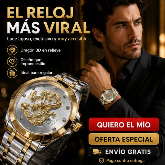 🐉 Reloj HERYI Edición Dragón™ — Poder, Elegancia y Estilo en tu Muñeca | Envío Gratis 🚚