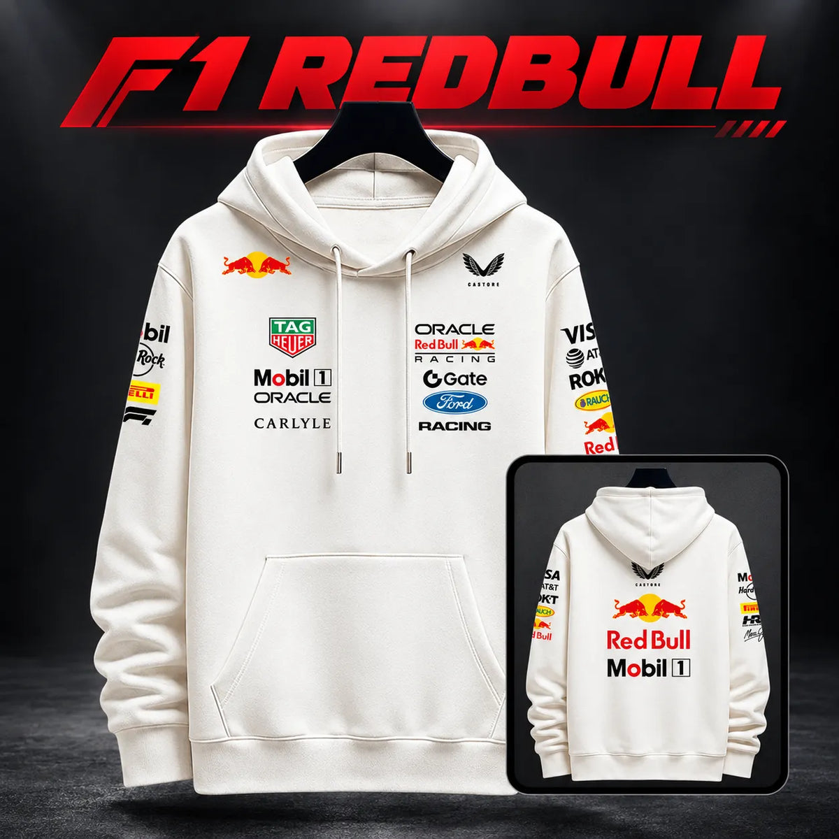🏎️ Buzo Red Bull Racing | Estilo F1 Unisex 🏁 + Envío Gratis 🚚