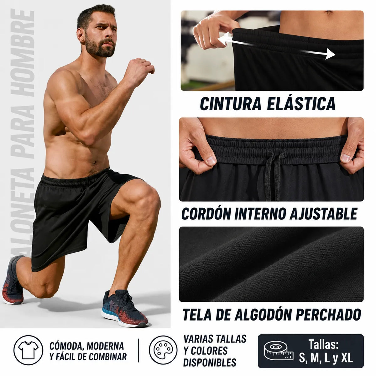 🛒 OFERTA ESPECIAL😎 4 PANTALONETAS PREMIUM POR EL PRECIO DE 1 + ENVÍO GRATIS