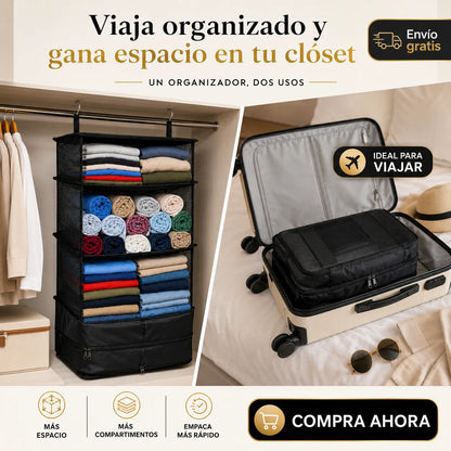 🧳✨ Clóset Viajero™: Más Orden, Más Espacio y Envío GRATIS 🚚