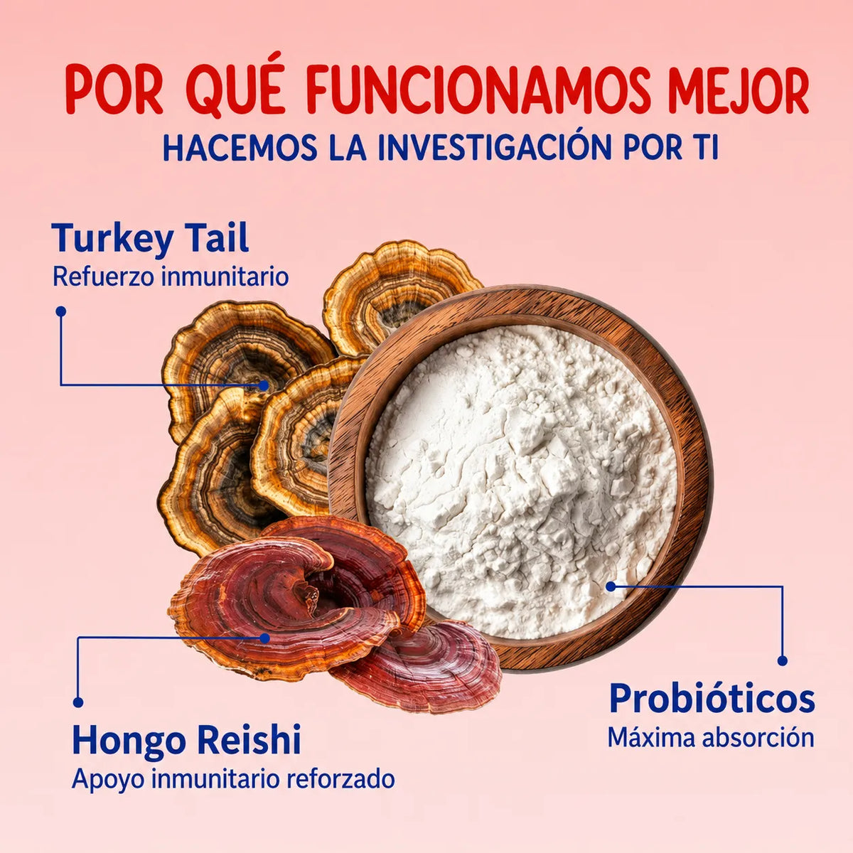 🐶🍄 Turkey Tail+ para Mascotas 🦠🛡️ Probióticos + Bienestar Digestivo e Inmunitario 🦠🛡️ |🚚 Envío GRATIS