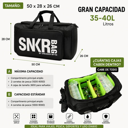 👟🎒 Bolso Organizador SNKR: Viaja con Todo en Orden + Envío GRATIS🚚✨