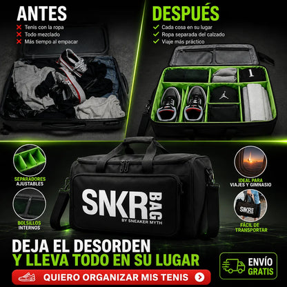 👟🎒 Bolso Organizador SNKR: Viaja con Todo en Orden + Envío GRATIS🚚✨