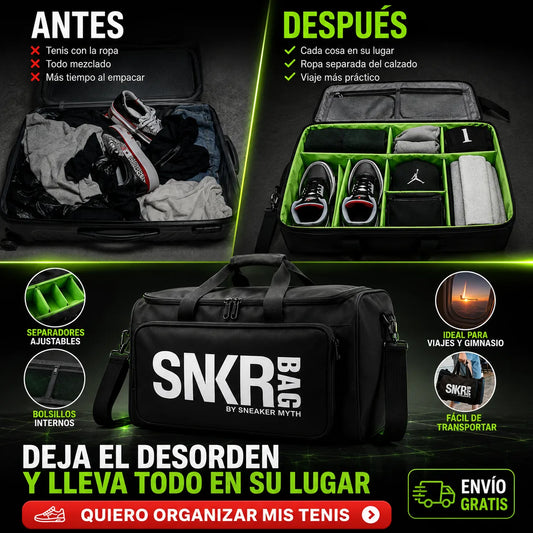 👟🎒 Bolso Organizador SNKR: Viaja con Todo en Orden + Envío GRATIS🚚✨