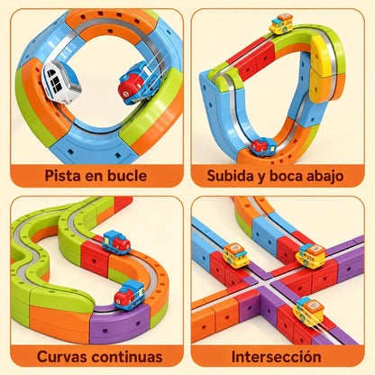 🚄🧲 MagniTren 3D™ – Construye, Aprende y Juega Sin Límites + Envío Gratis