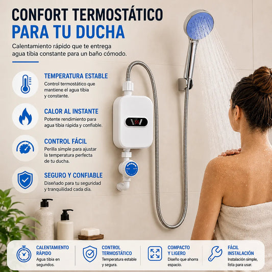 🚿🔥 Ducha Caliente Instantánea + Envío Gratis