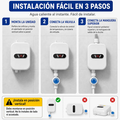 🚿🔥 Ducha Caliente Instantánea + Envío Gratis