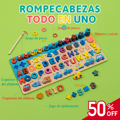 ¡BLACK FRIDAY 50% OFF! 🚀 Explorer Tablero de Aprendizaje Completo: Desarrolla 7 Habilidades con Mitad de Precio.