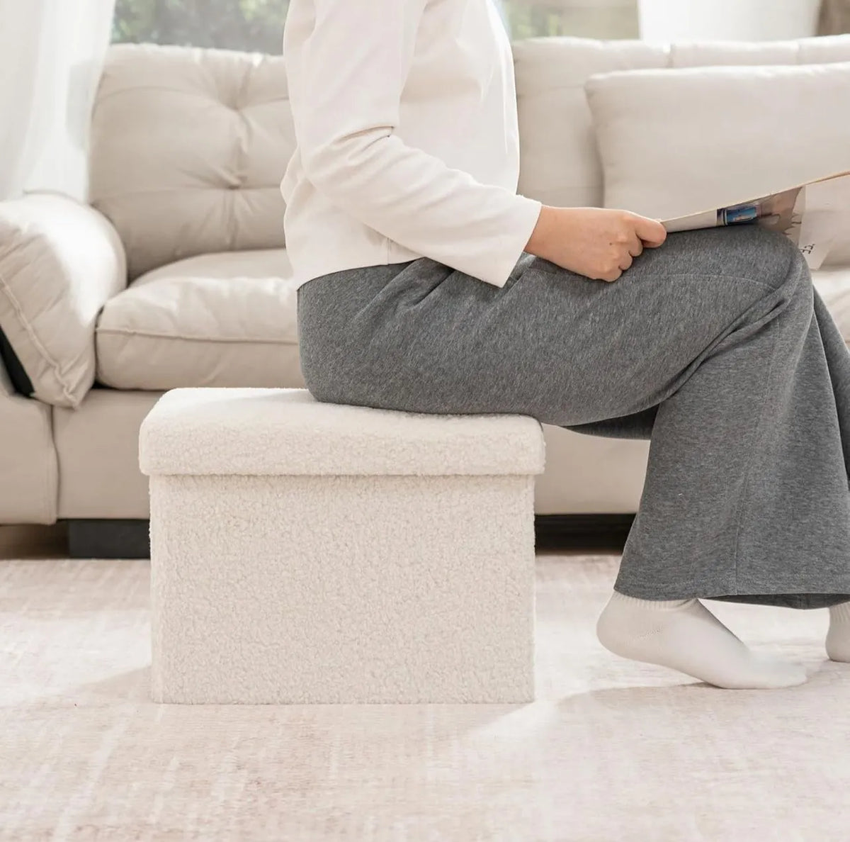 🏡 Puff Baúl Multiusos: Orden, Estilo y Comodidad + Envío Gratis 🚚