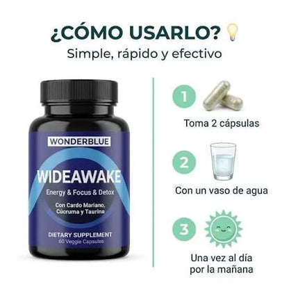 ⚡🧠 WIDEAWAKE – Energía, Enfoque y Vitalidad para tu Día 💙 + ENVÍO GRATIS 🚚
